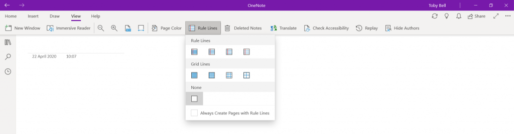 onenote customisation