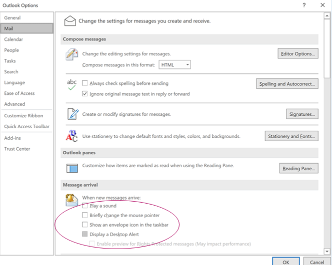How to Turn Off Notifications in Outlook ACUTEC